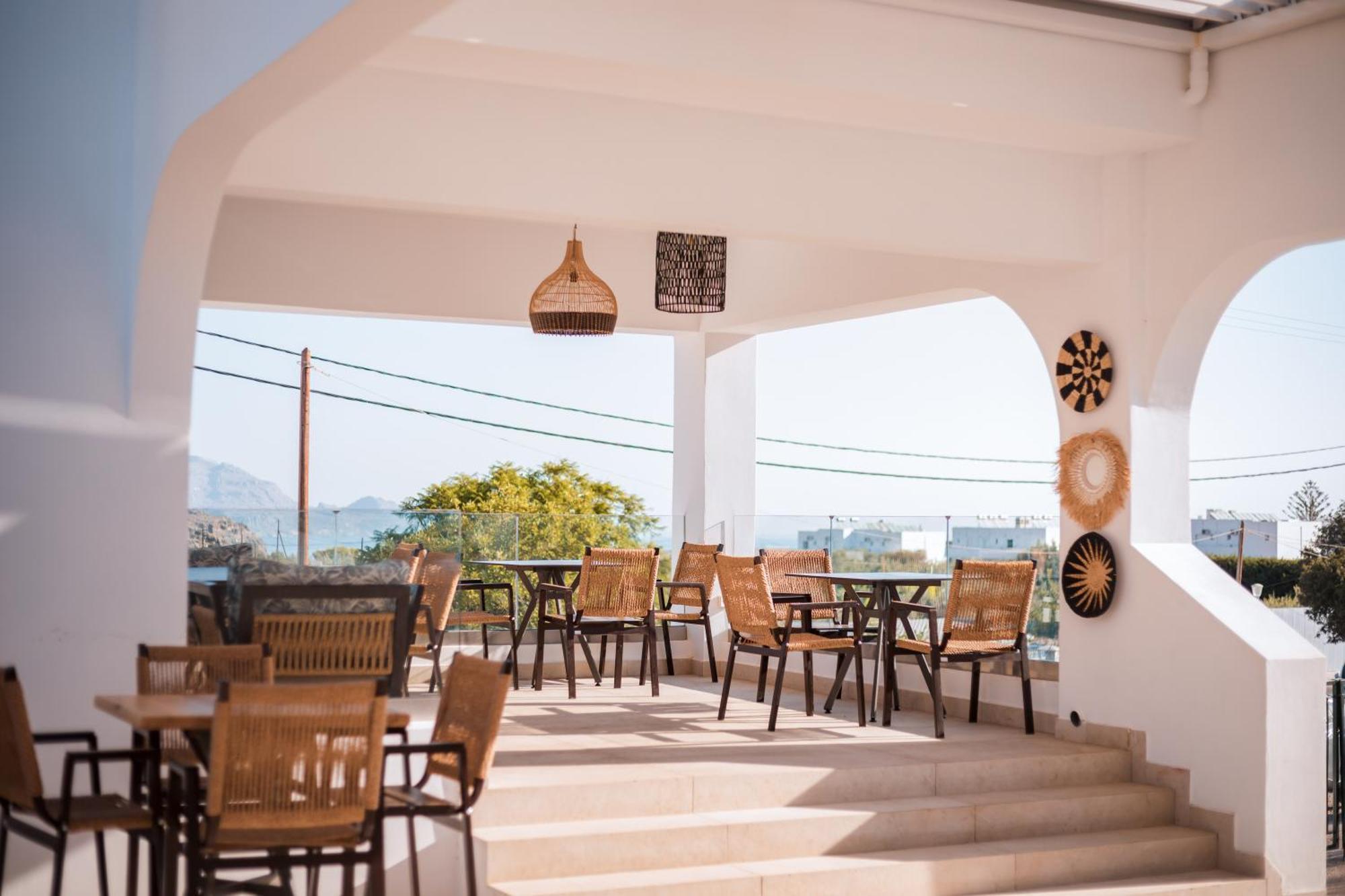Lambis Studios & Apartments Lindos  Luaran gambar