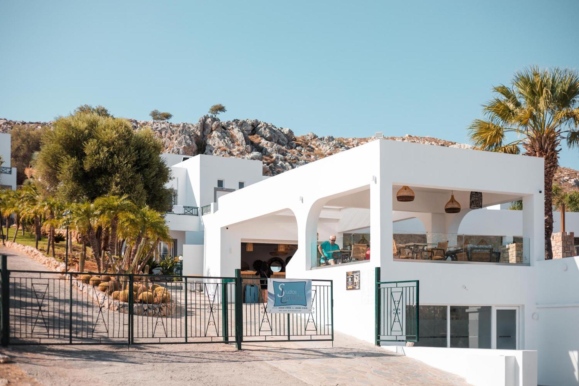 Lambis Studios & Apartments Lindos  Luaran gambar