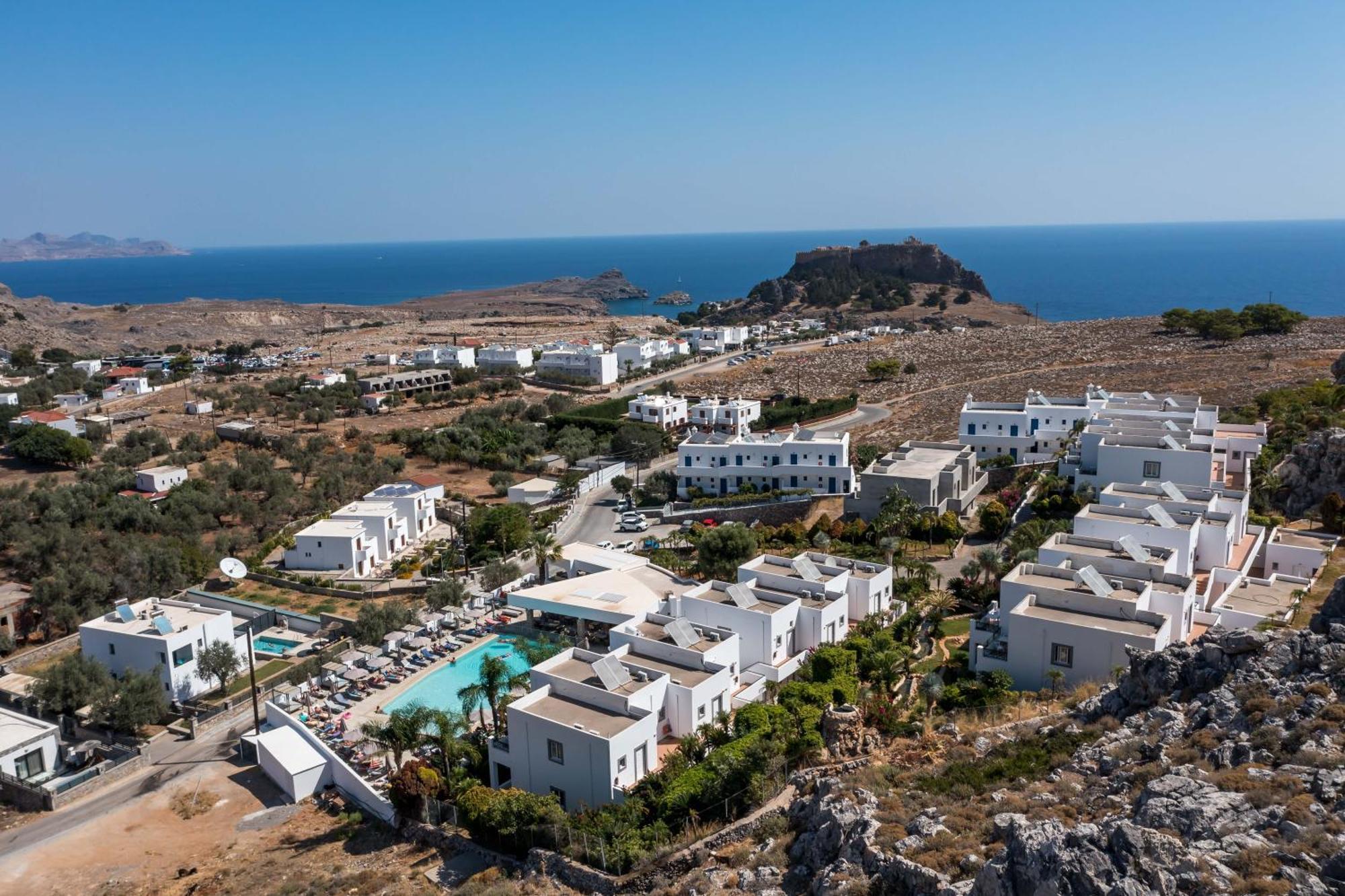 Lambis Studios & Apartments Lindos  Luaran gambar